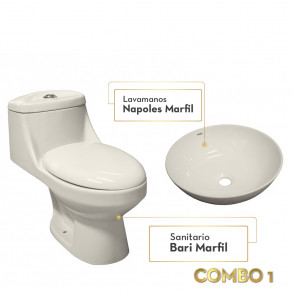 COMBO SANITARIO BARI MARF + LAVAM NAPOLES MARF